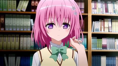 momo belia deviluke|momo pink hair anime.